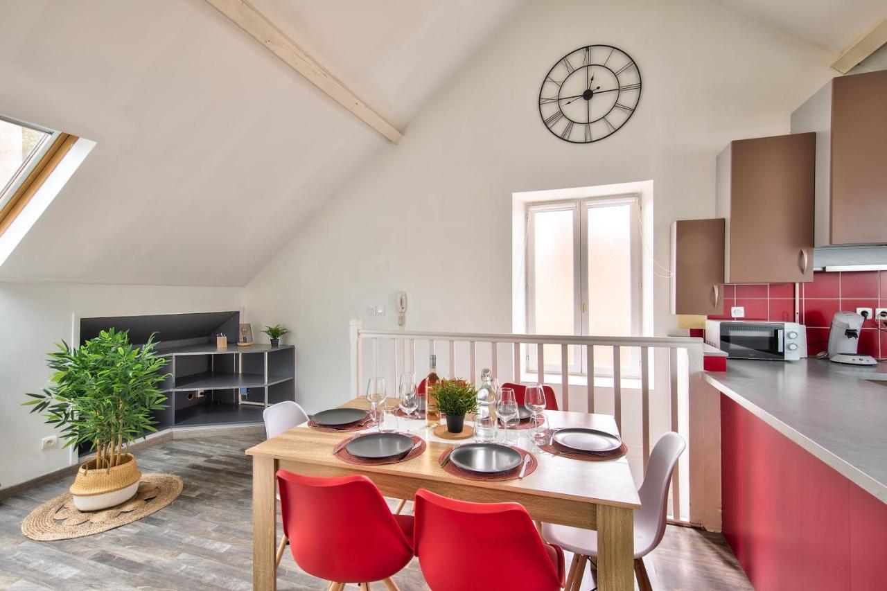 Appartement Cosy Chalon - Calme & Chaleureux ภายนอก รูปภาพ